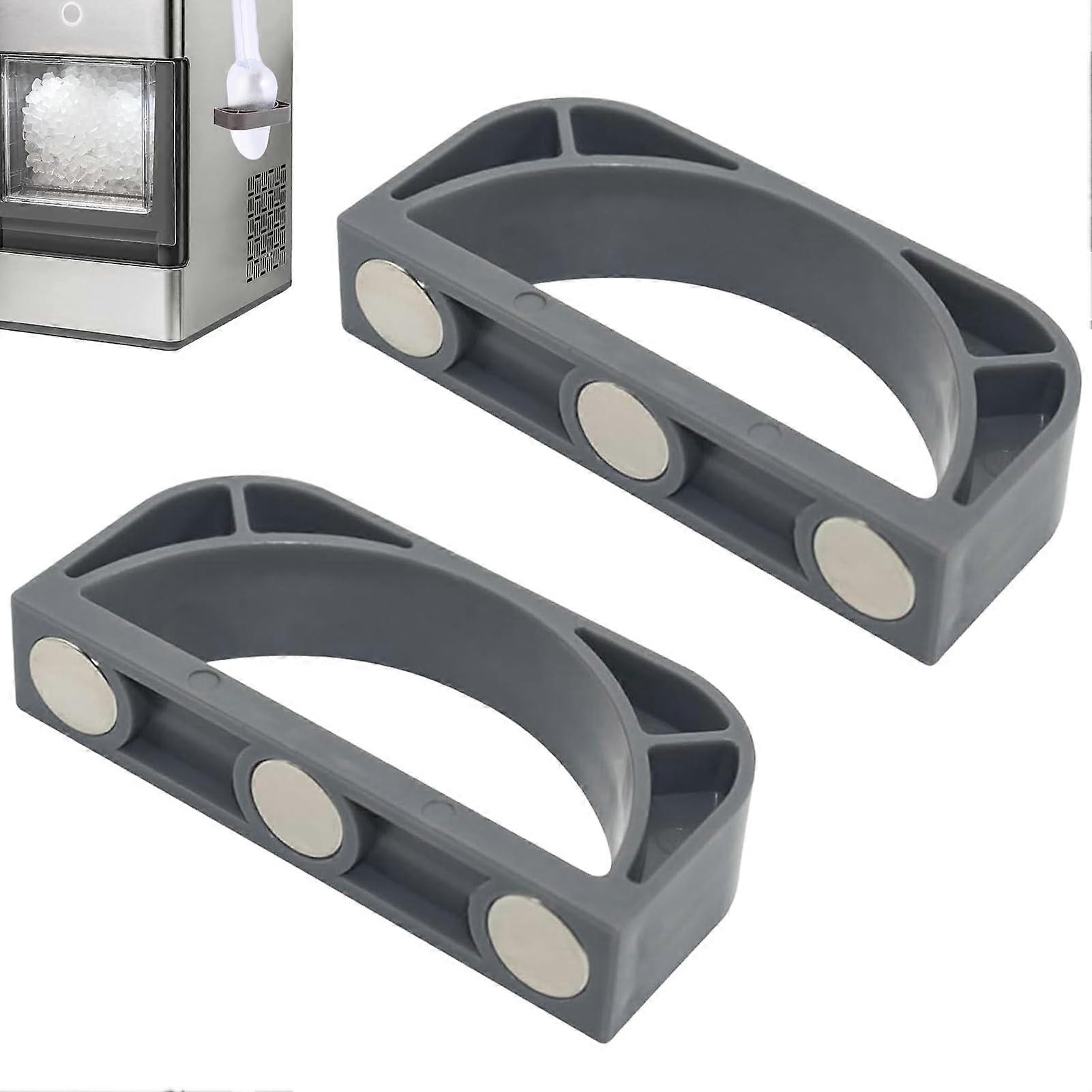 Ice Scoop Holder for GE Profile Opal Ice Maker 2.0 and 1.0, Magnetic Mount, Adjustable Angle