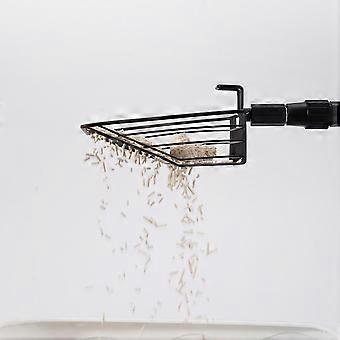 Stretchable Chicken Poop Chicken Coop Rake Cat Litter Scooper Chicken Coop Litter Shovel Chicken Coop Accessory A