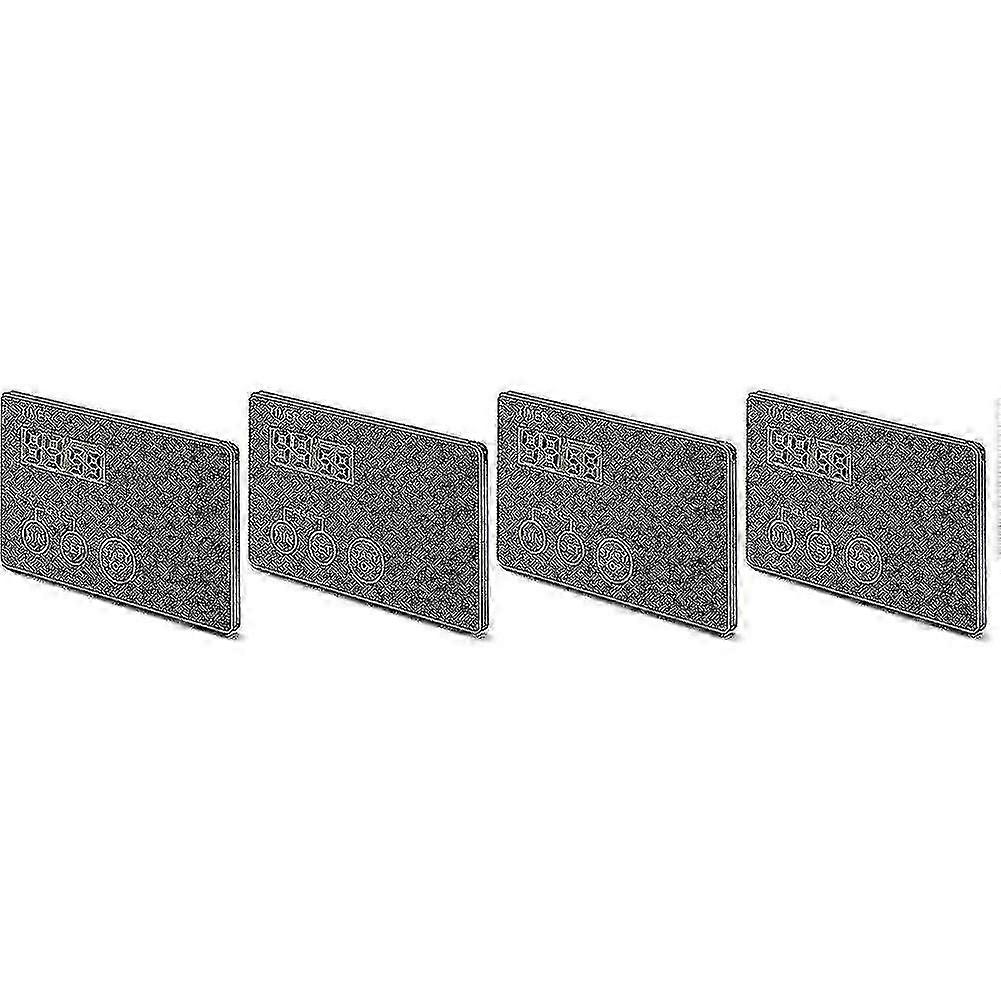 4 Pieces Magnetic Timer Credit Card Size Countdown Timer With Clip