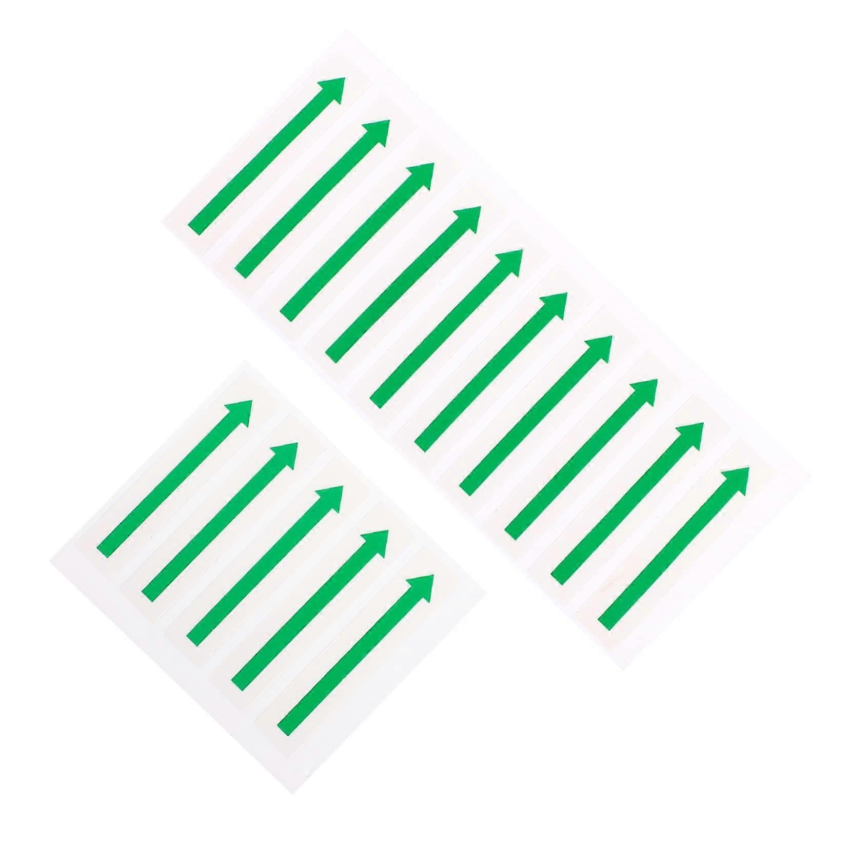 Arrow Floor Sticker Set for Warehouse and Office Clear Direction Durable One Way Arrow Decal