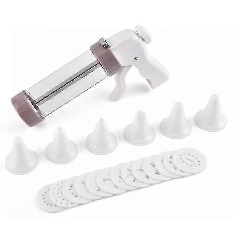 Cream Framing Gun with Cookie Press, Cookie Press Set for Baking