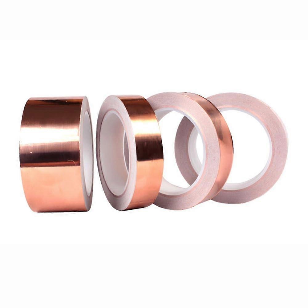 DoubleSided Conductive Copper Foil Tape 15mm for EMI RFI Shielding and Electrical Grounding