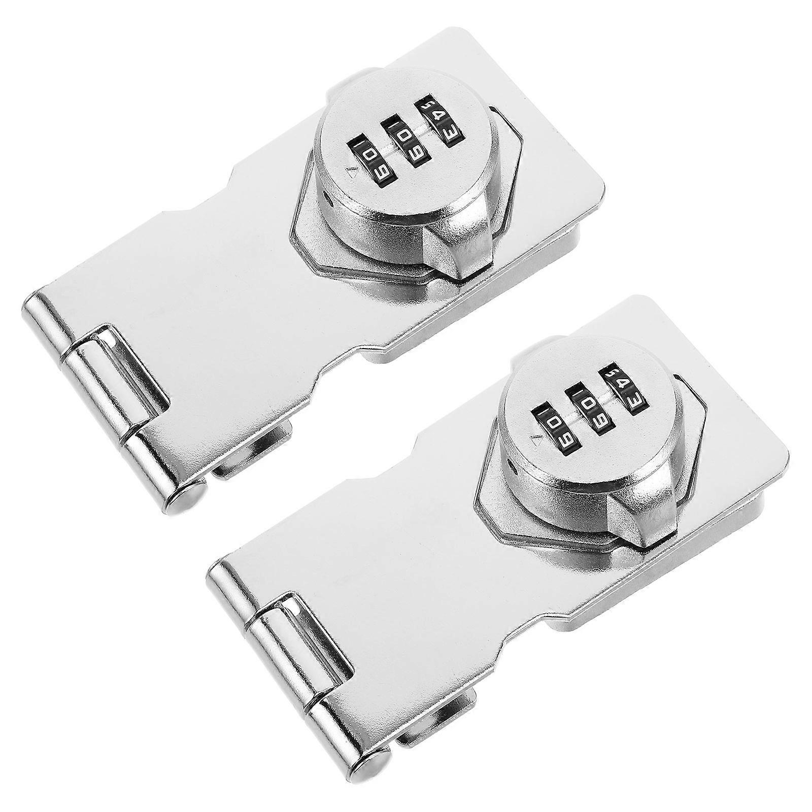 Secure Keyless Combination Lock for Kitchen Cabinets 2Pcs Set