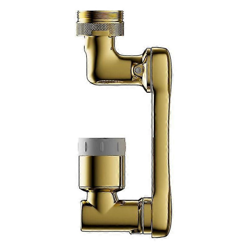 Faucet mixer for sinks with 2 nozzle aerator