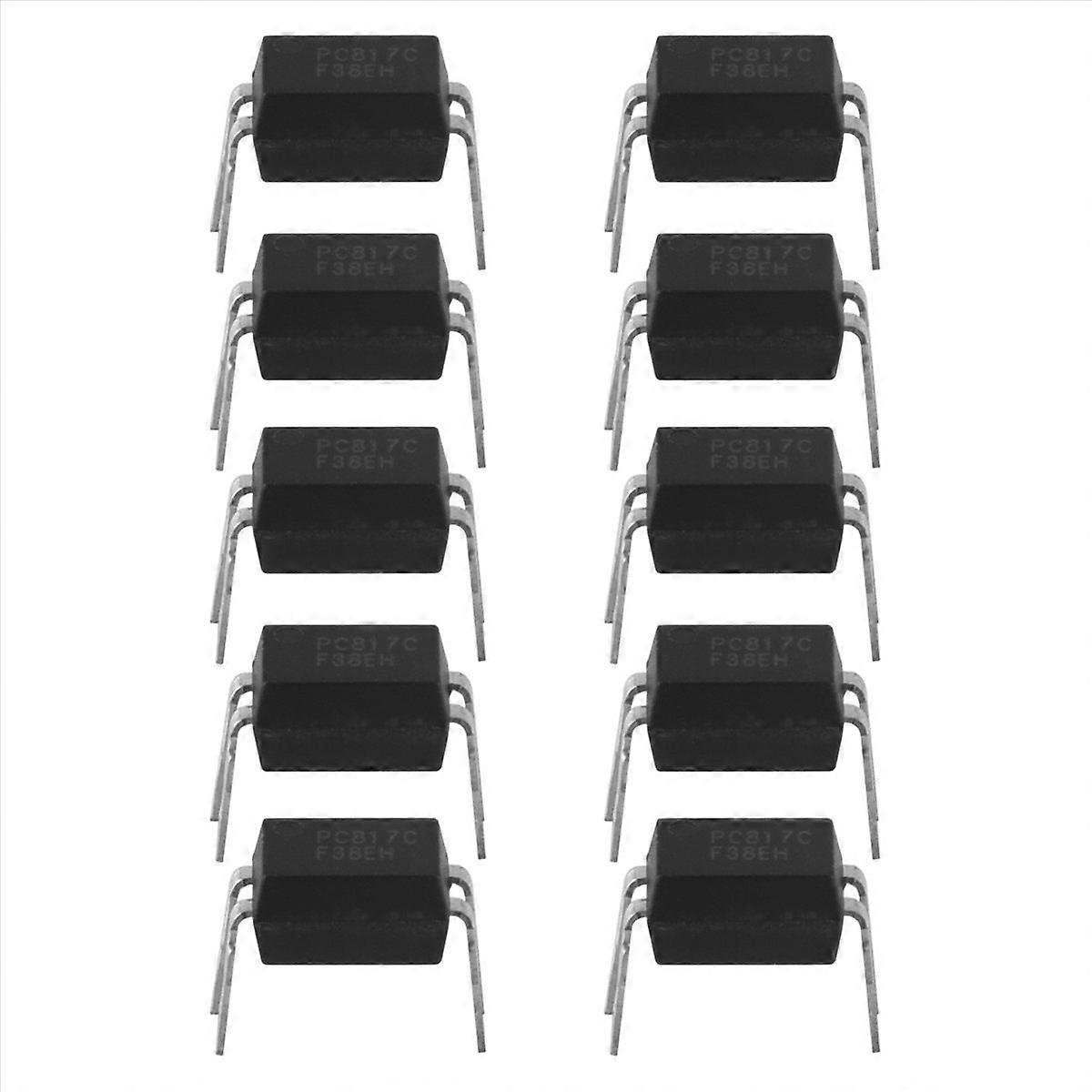 10Pcs PCB Board Through Hole PC817C PC817 EL817 817C Optocoupler DIP-4