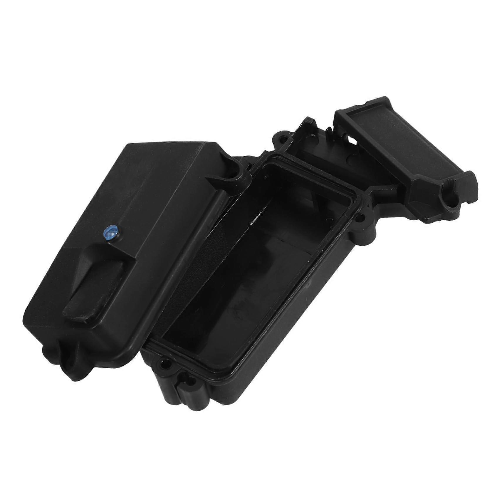 RC Receiver Box for SCX10 D90, Waterproof 1/10 Crawler Accessory, Durable Plastic, Easy Installation