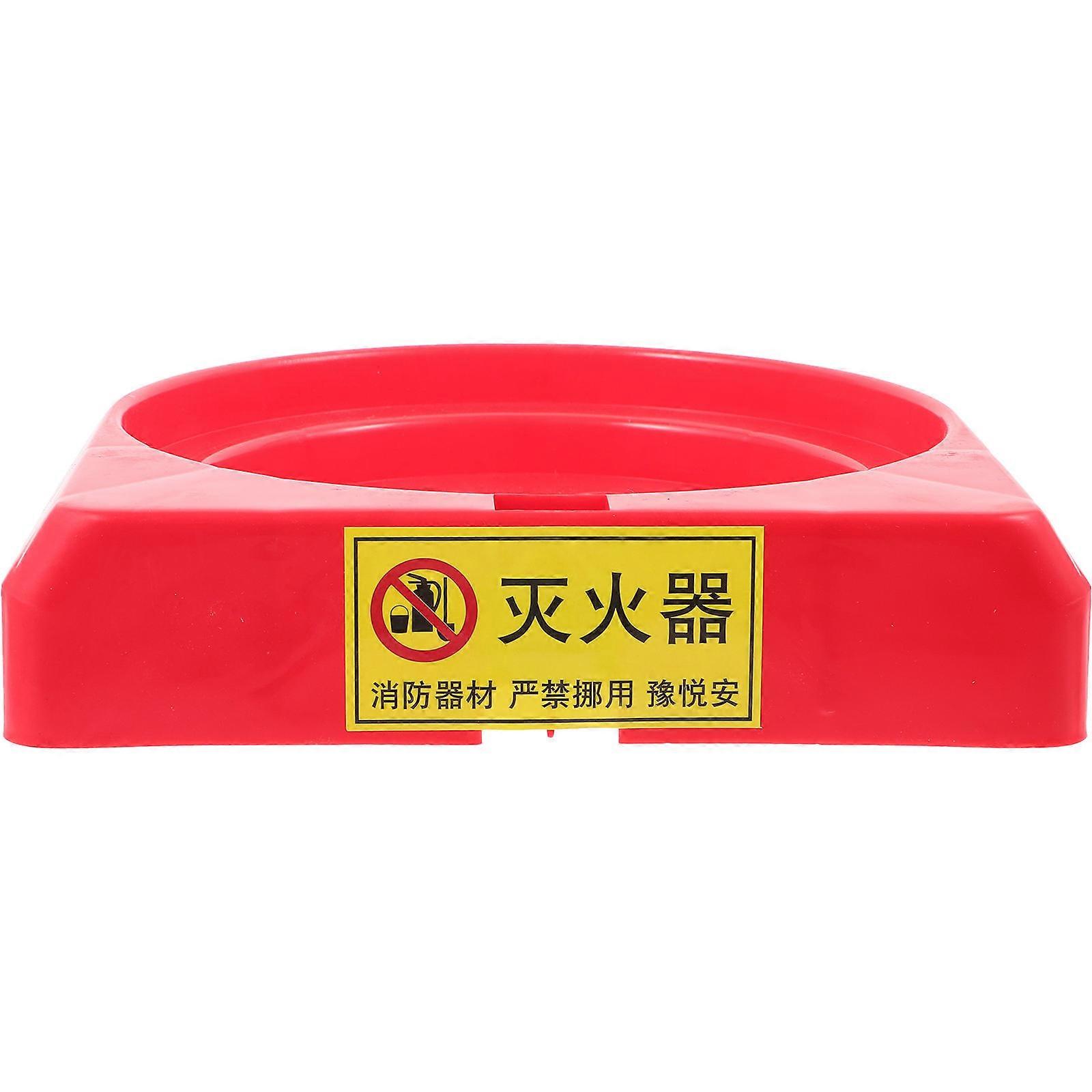 Powder Fire Extinguisher Holder for Holding Use Plastic Floor Base