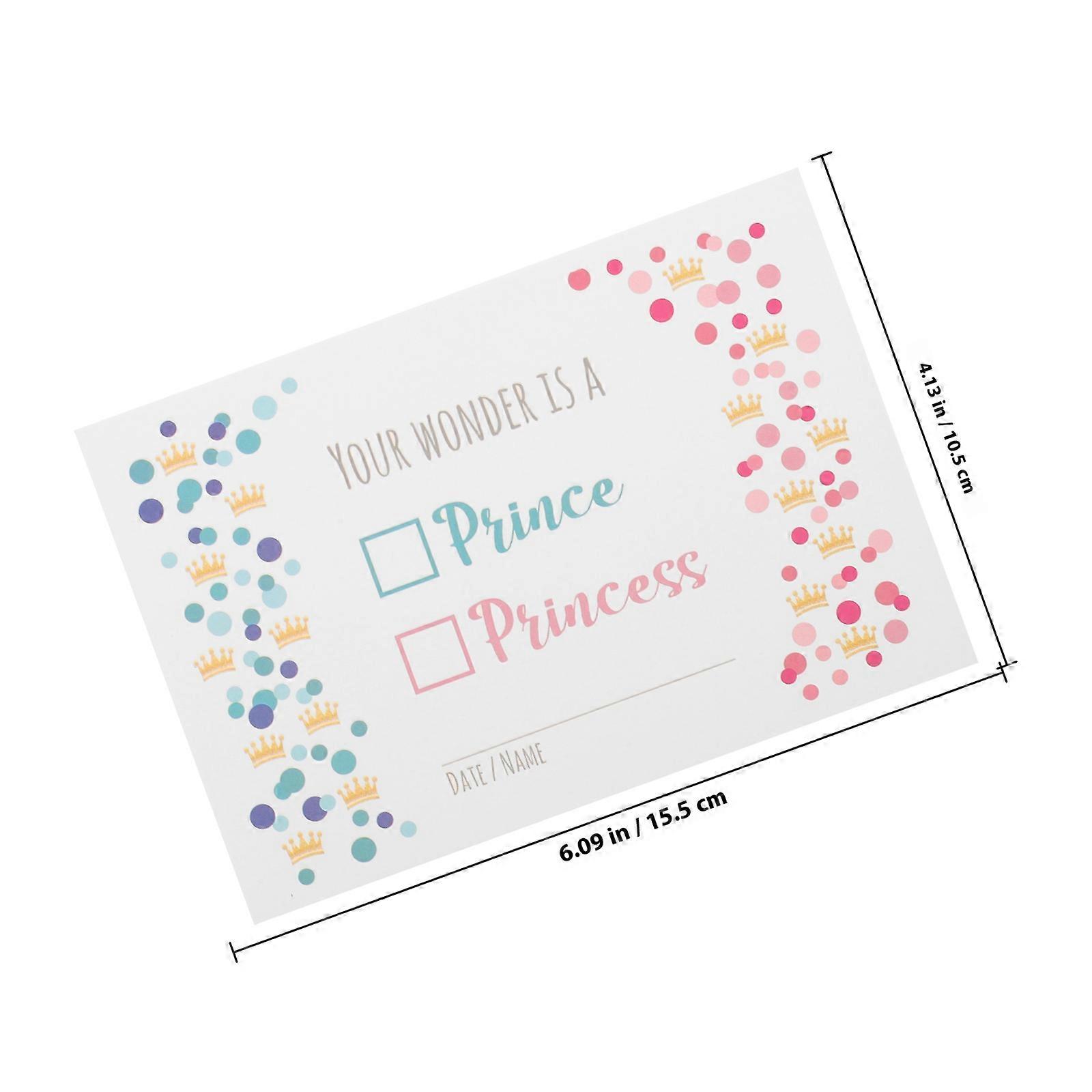 Babyshower-hälsning Härlig babyshower för 10-pack