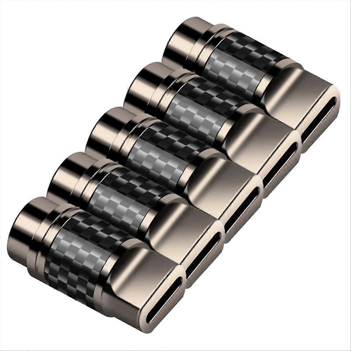 USB C Connector with Chip ALC5686 Type-C Connector Shell 5pcs Black