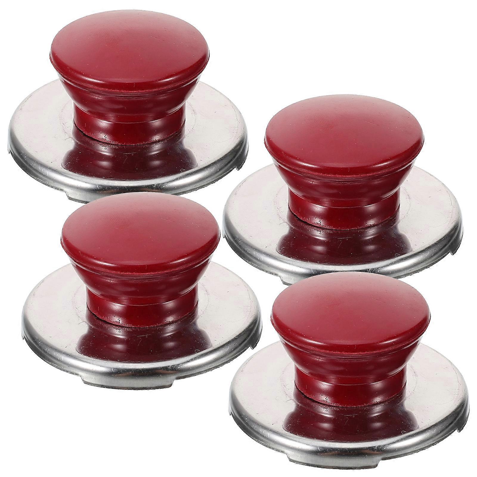 Whistling Kettle Lid Knob Replacement for Kettle Use 4Pcs Multi Color Easy Install