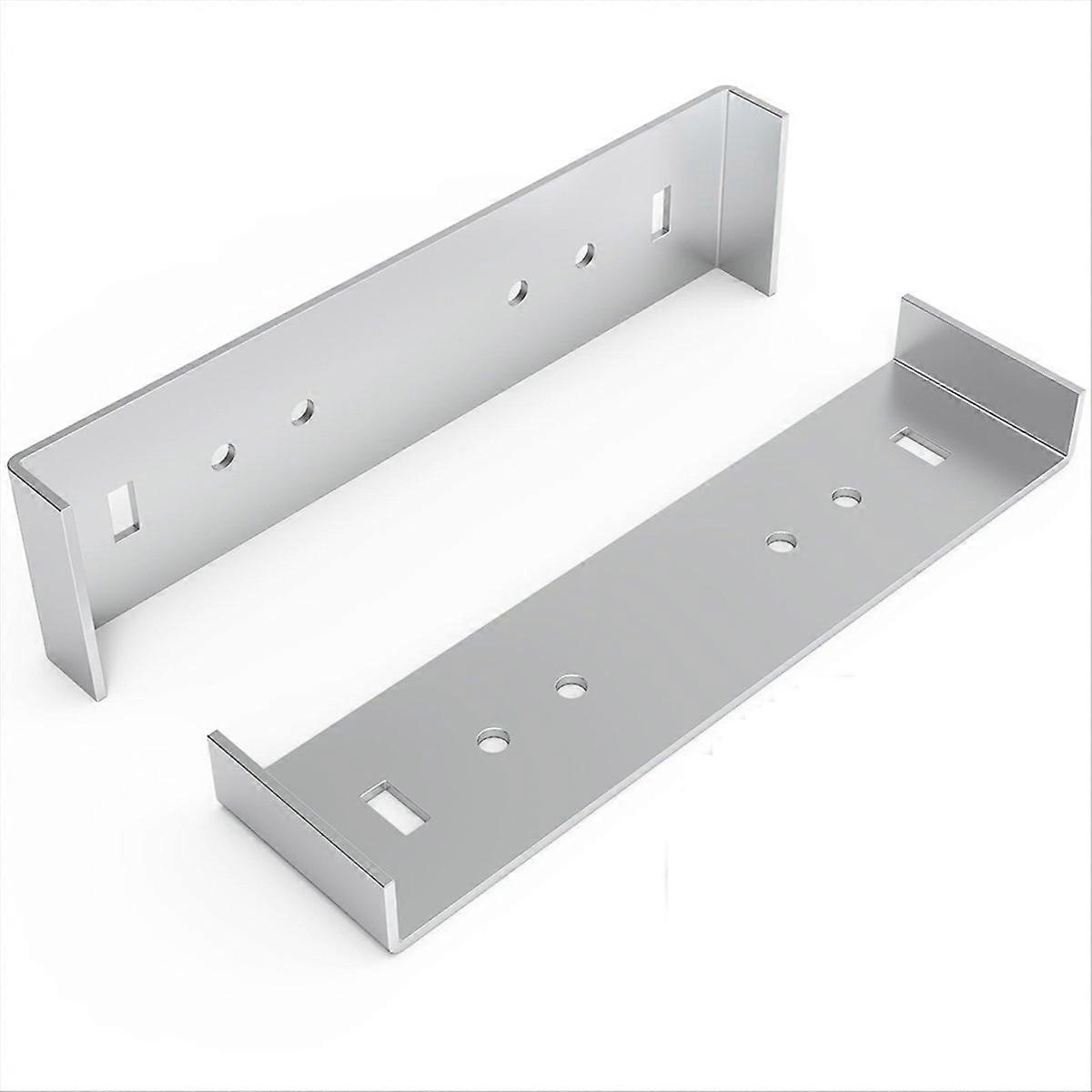 Metal Mailbox Mounting Bracket for Mailboxes with 8In Wide Floor 2Pcs