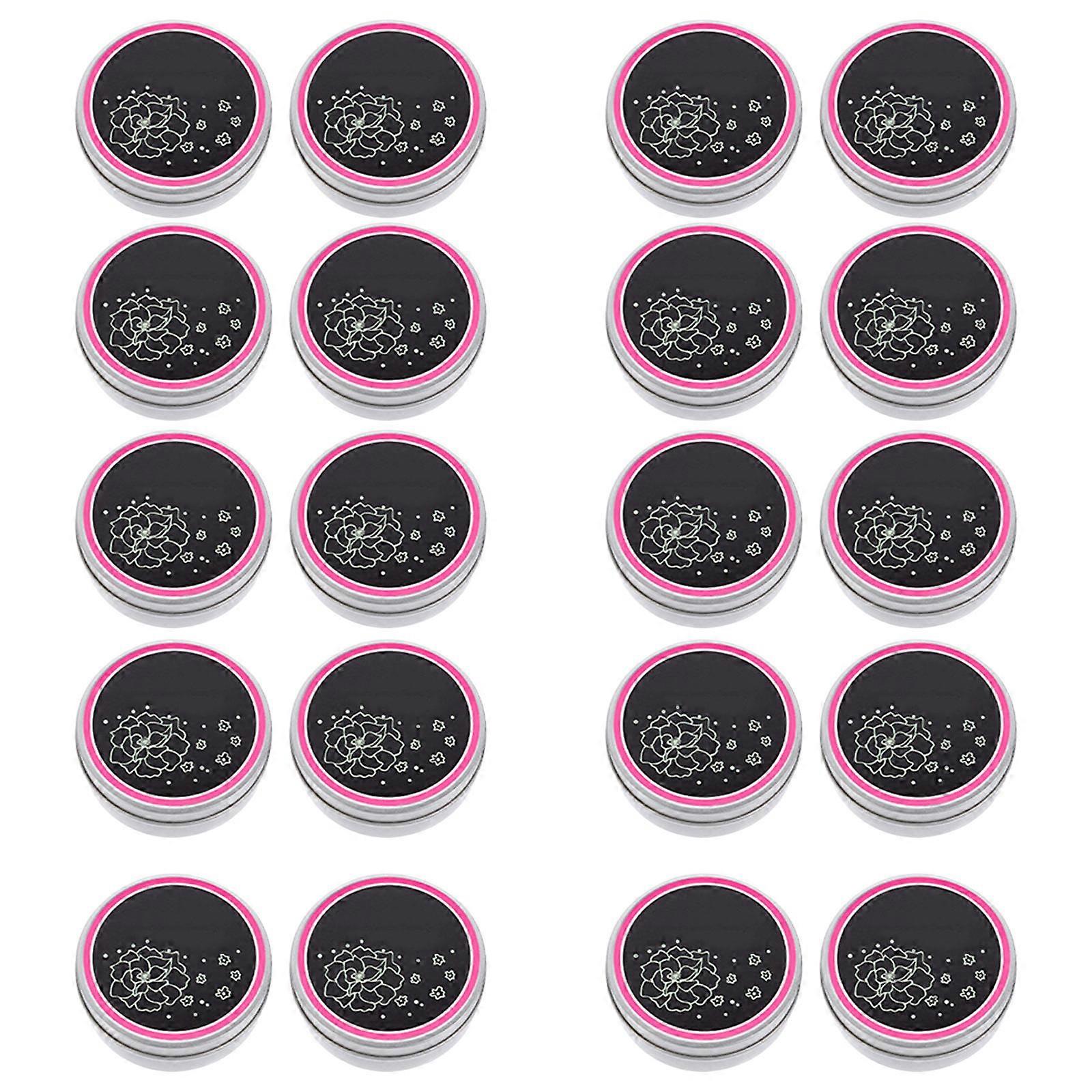 Makeup Brush Cleaning Sponge for Cleaning 20Pcs Multi Sponge Containers
