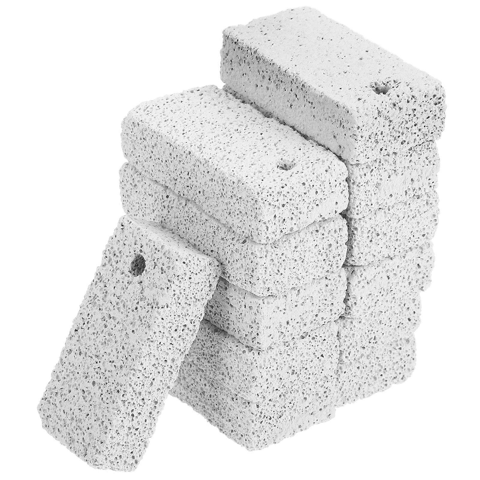 Molar Stone Small Pet Teeth Grinding Tool for Hamsters 12Pcs Light Grey