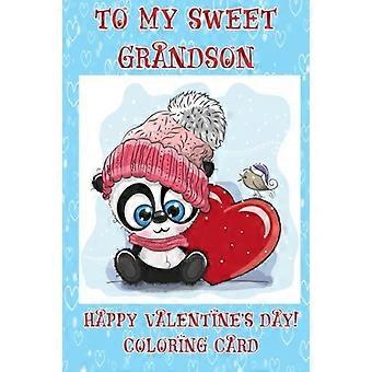 Aan een lieve kleinzoon: fijne Valentijnsdag! Kleurplaat