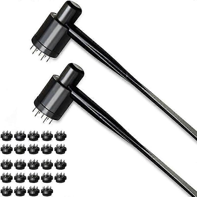 Agulha 7 Estrelas & Martelo Dérmico (2 Caixas/26Pcs)