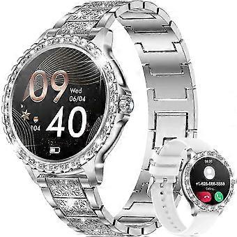 Smart Watch for Women, Bluetooth Call 1.32" Ladies Fitness Watch with Blood Pressure/Oxygen/Heart Rate Monitor Pedometer, IP67 Waterproof Sports Smart