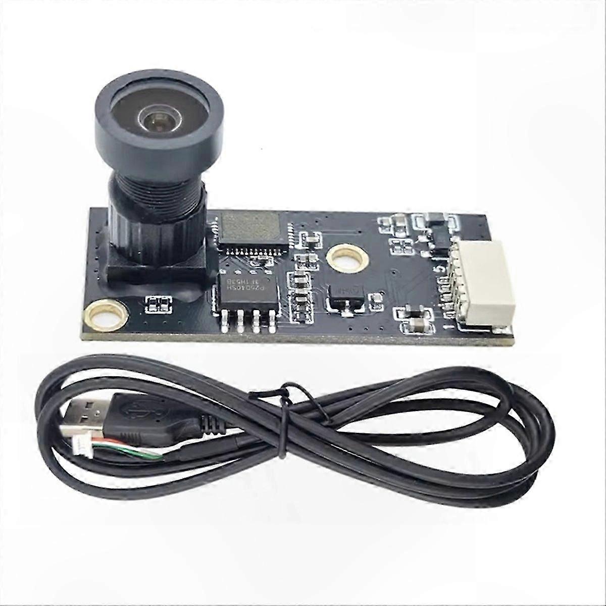 2MP USB Camera Module 1080P Fixed Focus 130° Wide Angle UVC OTG Compatible with Linux No Driver Needed