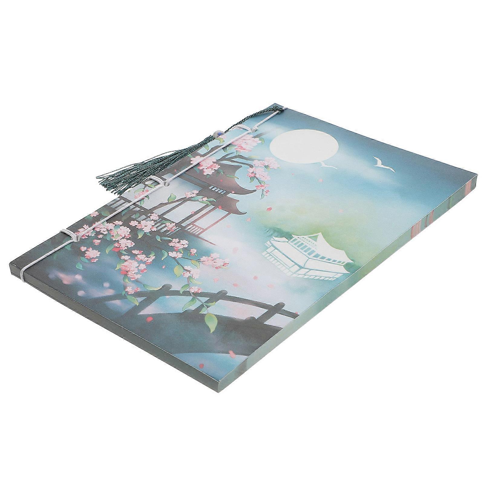 Decorative Notebook for Office Use 5Pcs Landscape Pattern Notebooks