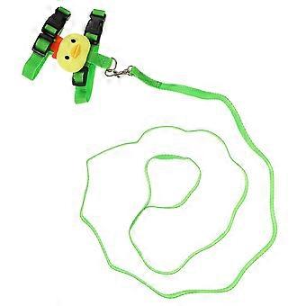 Adjustable Bunny Harness and Leash for Rabbit Walking 3Sets in Light Green