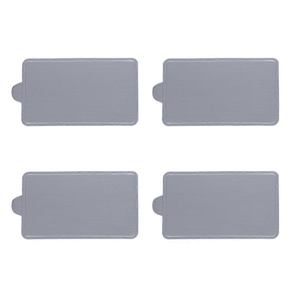 Egg Cake Paper Tray for Cake Serving 100Pcs Silver Large Cupcake Serving Tray