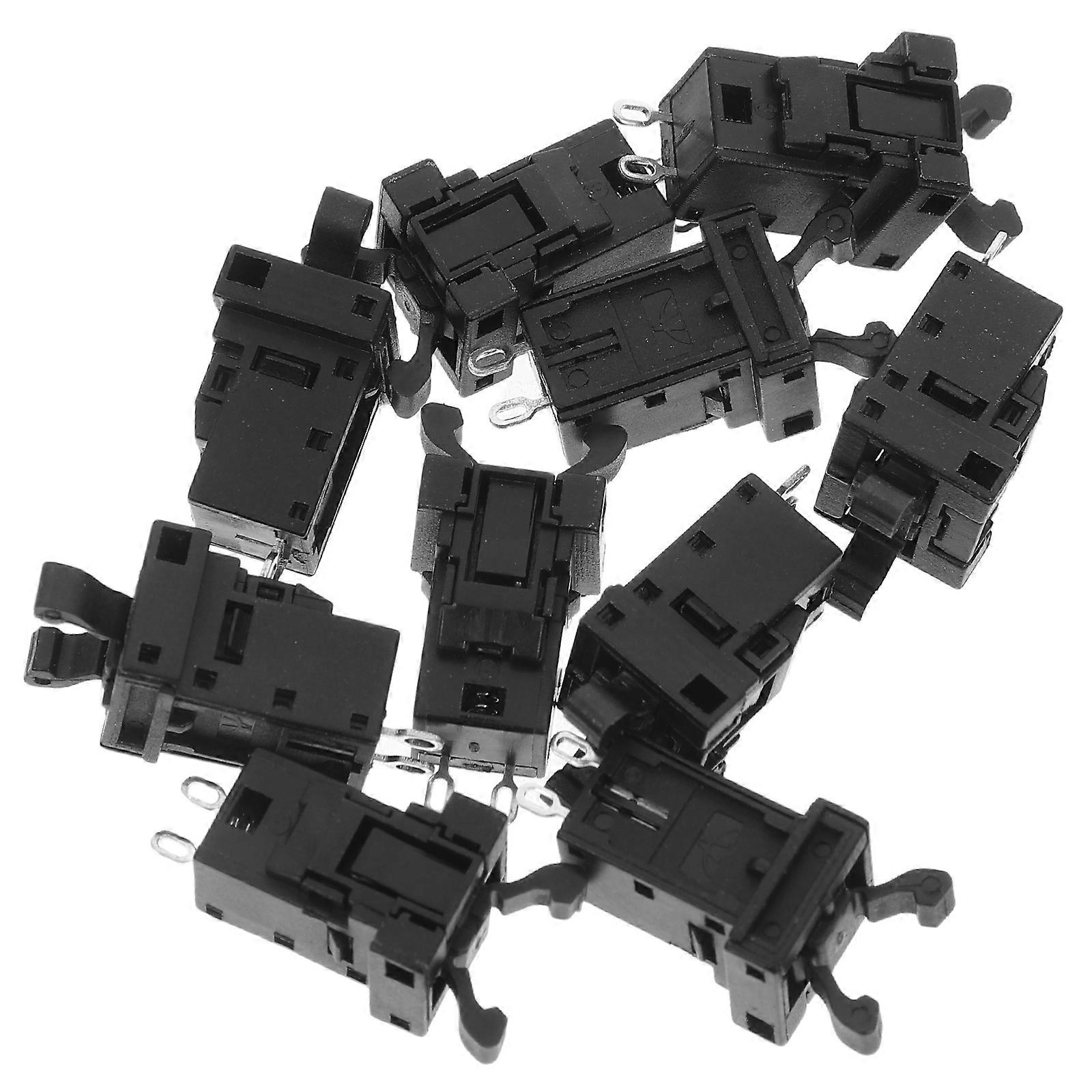 Touch Lid Bin Latch Replacement for Garbage Can 10Pcs Push Latch Set