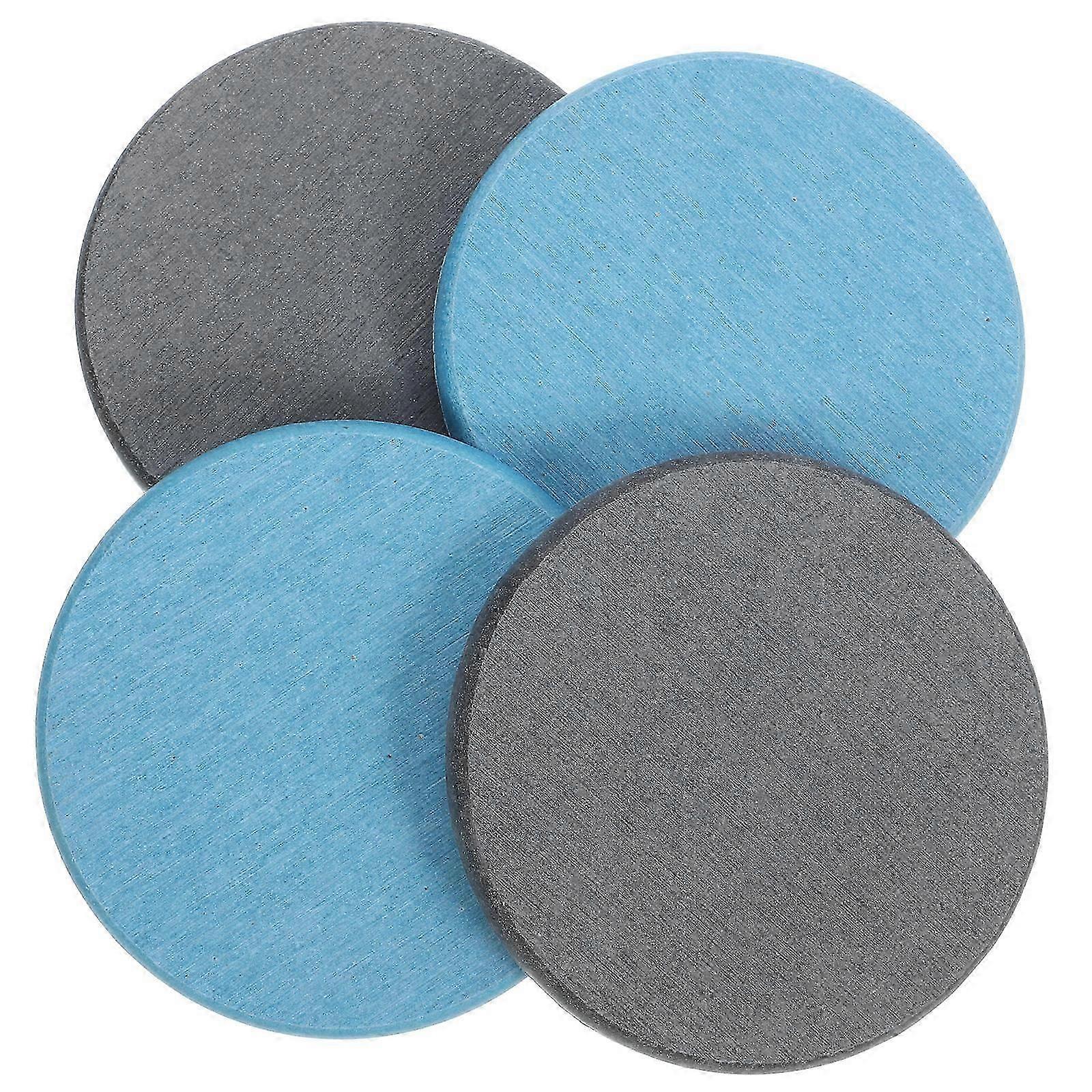 Absorbent Diatomite Coaster Water Absorbing Function 4Pcs Pack