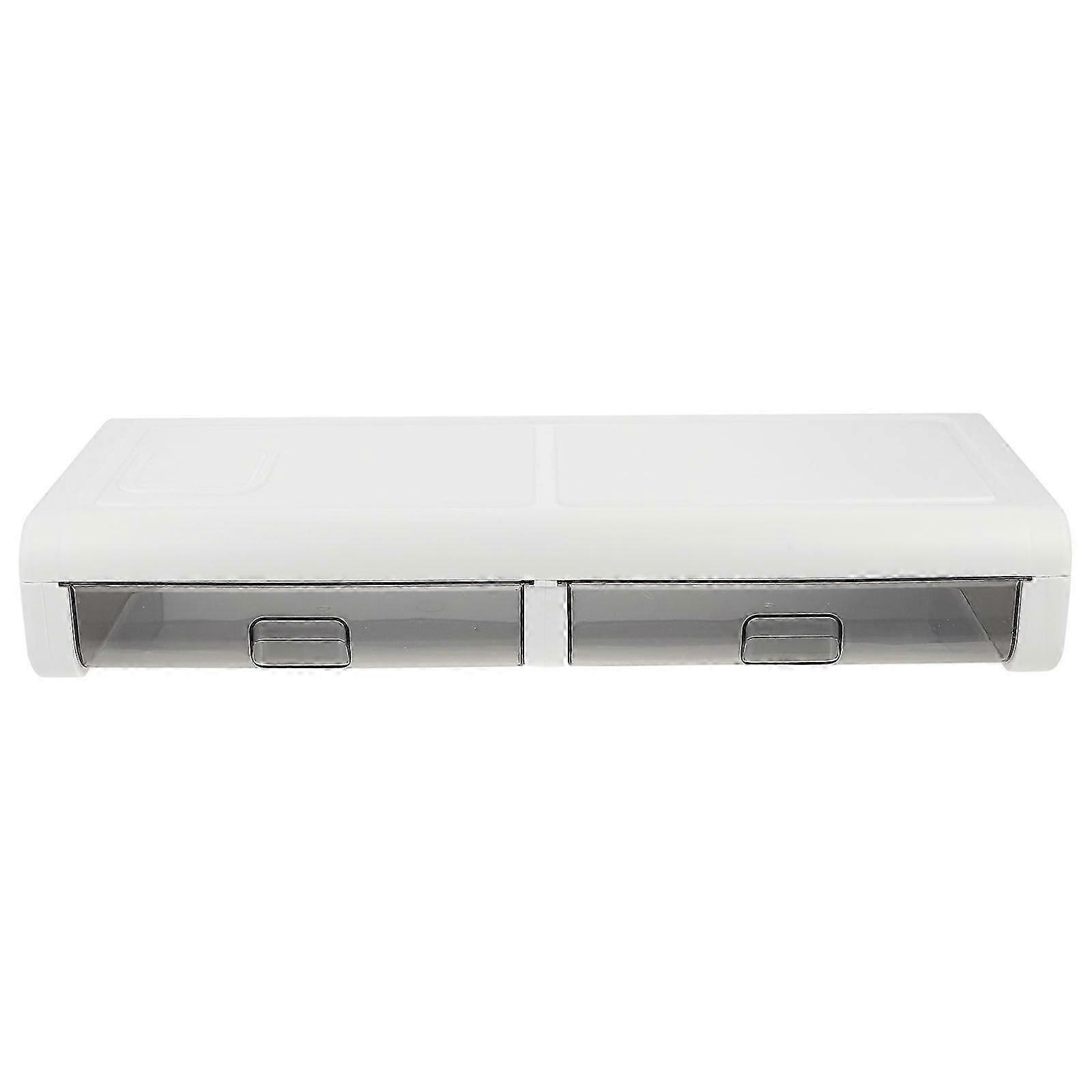 Computer Monitor Stand Multi-Function Riser with Drawer for Home Use