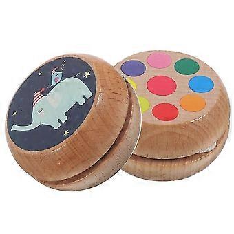 Yoyo Toys Wooden Yo-Yo Balls for Kids with 2Pcs Fun Finger Playthings