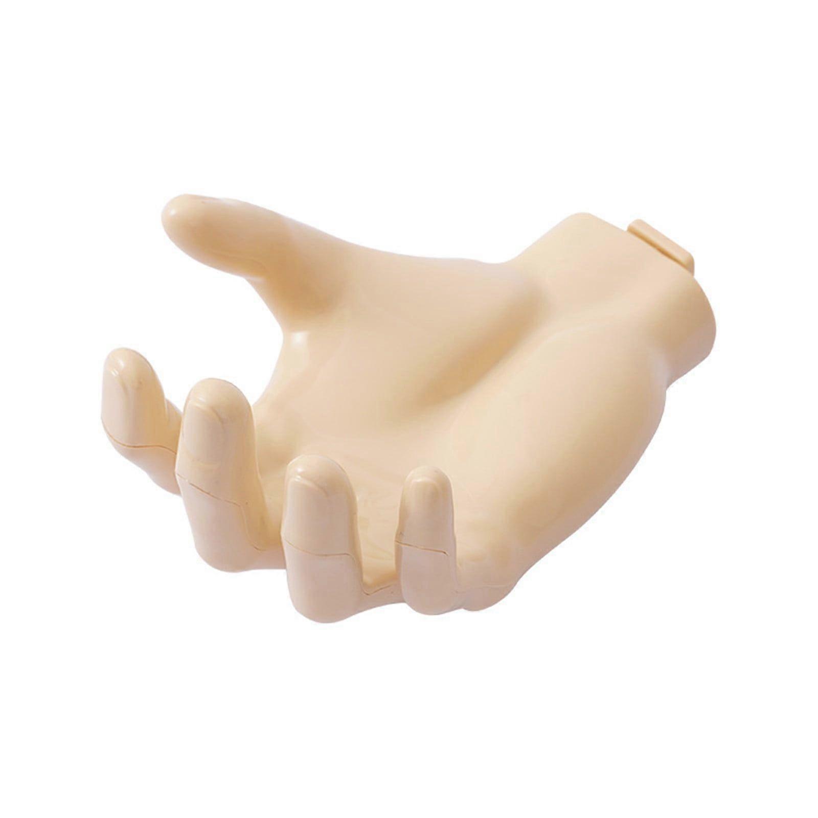Wall Hooks, Unique Hand Shape Key Hanger, Decorative Wall-Mounted Storage Hooks