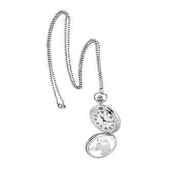 Kreative hängende Taschenuhr Mode Taschenuhr für Dekoration verwenden Uhr Anhänger Silber