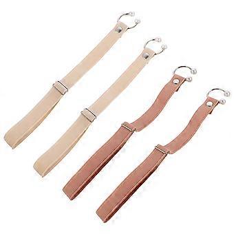 2 paar hoge hielriemen afneembare schoenveters antislipaccessoires voor dames