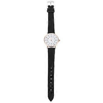 Quartz Lady Wristwatch, Alloy Case PU Strap, Hard Scratch-Resistant Glass, Accurate Time for Leisure Activity and Gift