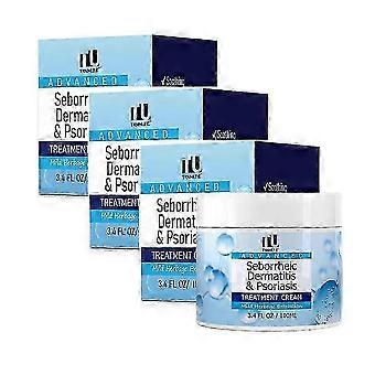 Anti Fungal Shampoo & 1-5x Seborrheic Dermatitis Cream, Scalp Treatment for Dry Scalp, Psoriasis, Folliculitis, Anti-Itch Soothing