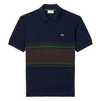 Lacoste Herren-Poloshirt mit Logo, kurzärmelig
