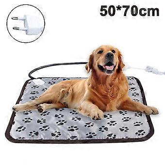 Piao Heating Mat Pet Heating Pad Impermeabile Heat Mat Warmer Pannello riscaldante a temperatura costante Coperta elettrica Anti-morso Linea Temperatura Sett
