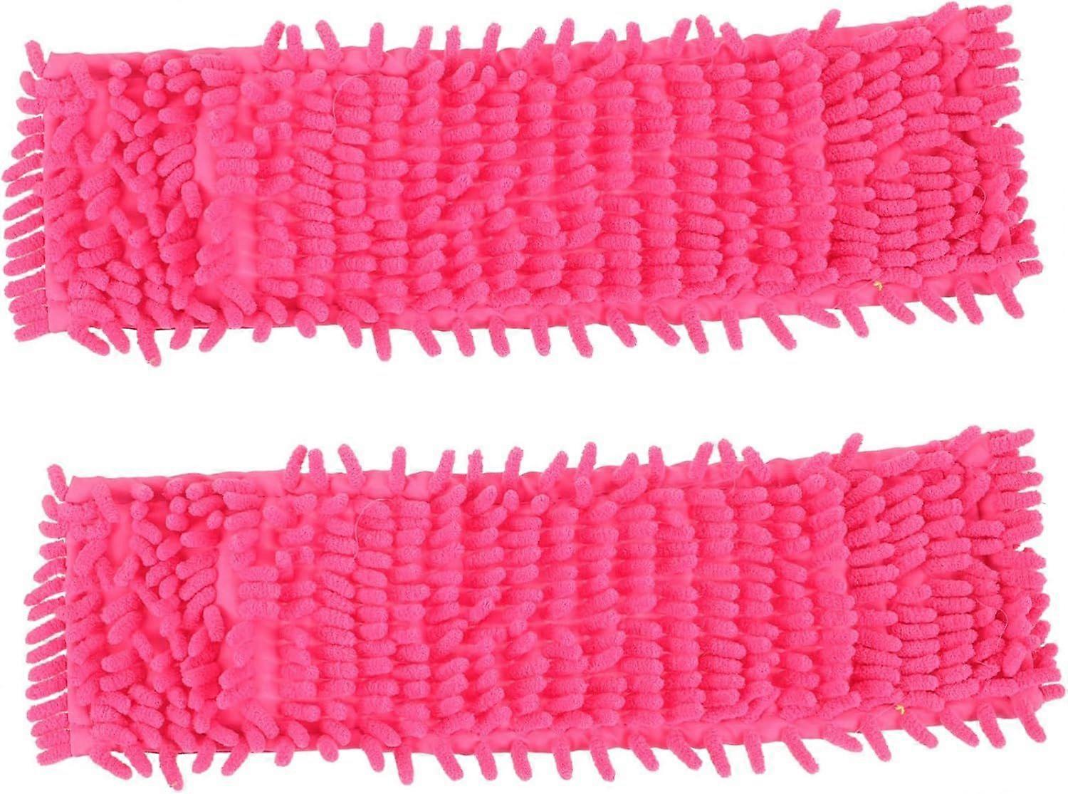 2-Piece Replacement Mop Heads for Mop, Mop Accessories, Practical Replacement, Red