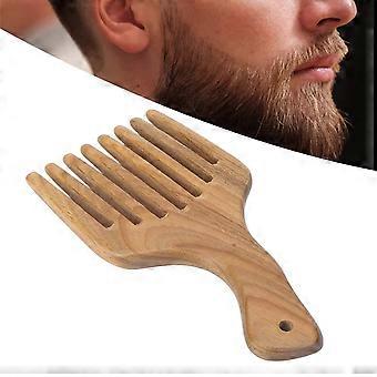 Peigne en bois, peigne démêlant, design ergonomique raffiné pour éviter l'électricité statique, idéal pour les coiffeurs et les salons de coiffure.
