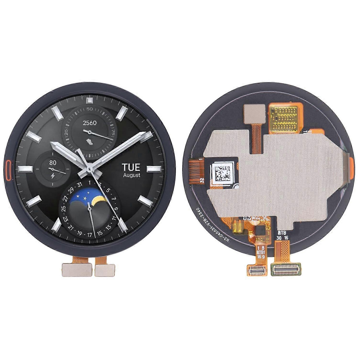 Replacement part for Xiaomi Watch 2 Pro Display Full LCD Unit Digitizer Touch