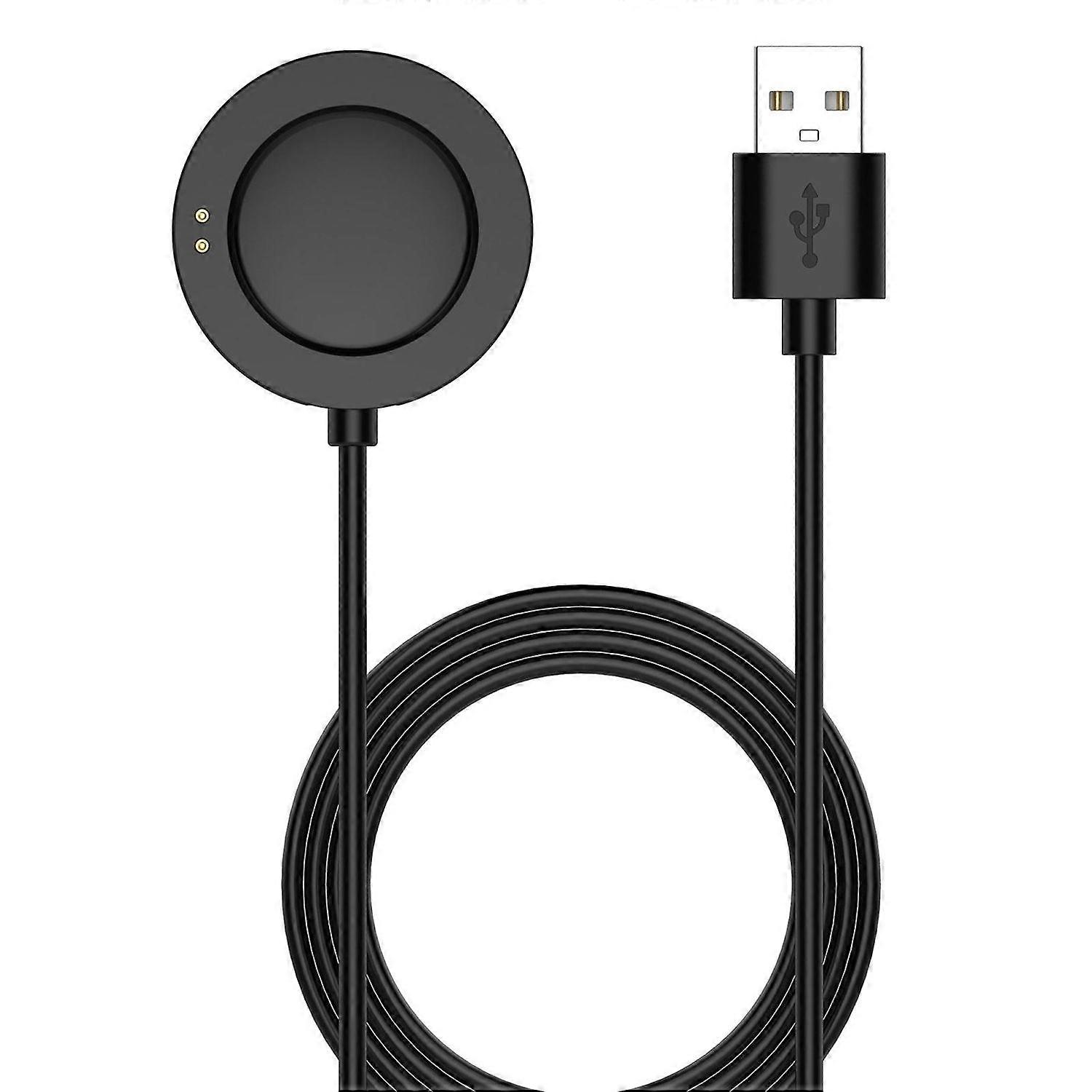 For Xiaomi Watch S4 / S3 / S2 Smart Watch Magnetic Fast Charging Cable Black