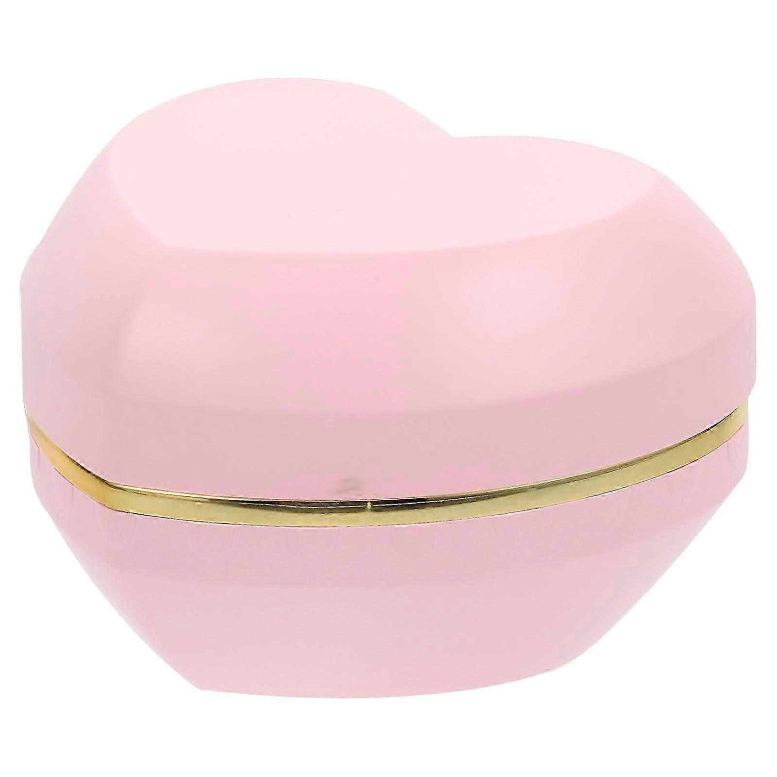 Unique Heart Shaped Ring Box for Storage with LED Light