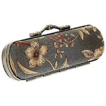 Portable Lipstick Case Retro Lipstick Storage Case Lipstick Storage Holder with Mirror