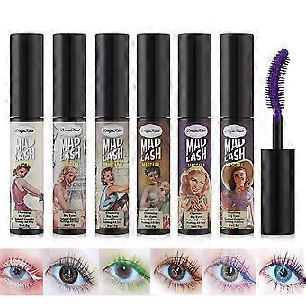 Waterproof Colored Mascara Set with Curved Brush for Long Lasting Volume and Vibrant Color Variety