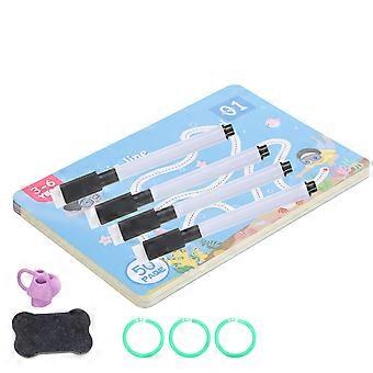 Toddlers Pen Line Training Toy for Pen Control Practice 1Set Educational Card