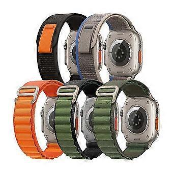 5 Pack Band Strap for Ultra Band 49Mm 45Mm 44Mm 42Mm , Trail Loop Nylon Sport Band for Series 8 7