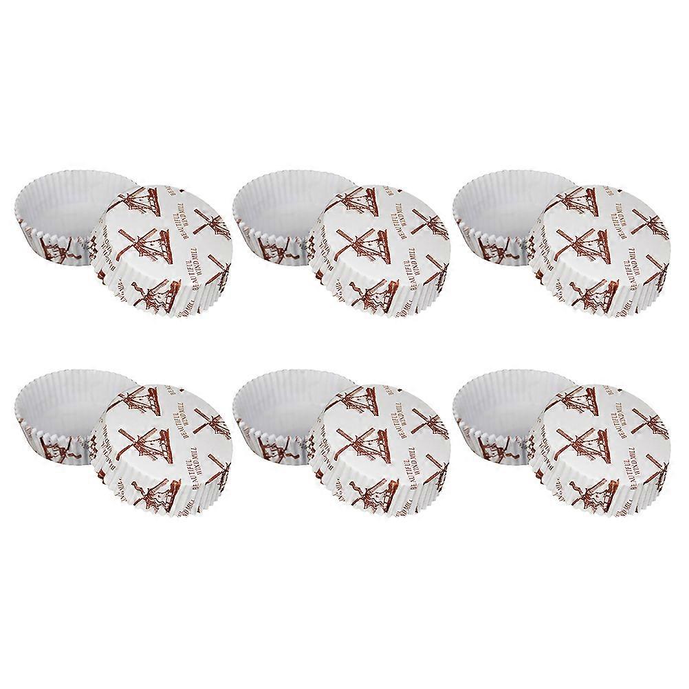 300st muffinsfoder papper muffinspapper runda bakplåtspappershållare