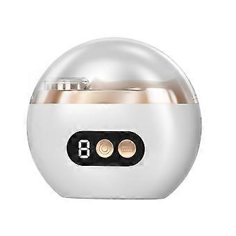 2 in 1 Electric Nail Clipper and Polisher, Portable USB Rechargeable Nail Cutter Grinder, Anti-Pinch Design for Nail Art Filing Polishing Shaping