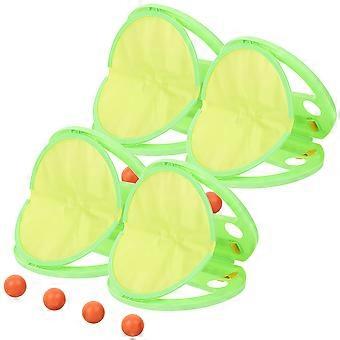 Outdoor Toss and Catch Ball Plaything for Kids 1Set of Game Toy