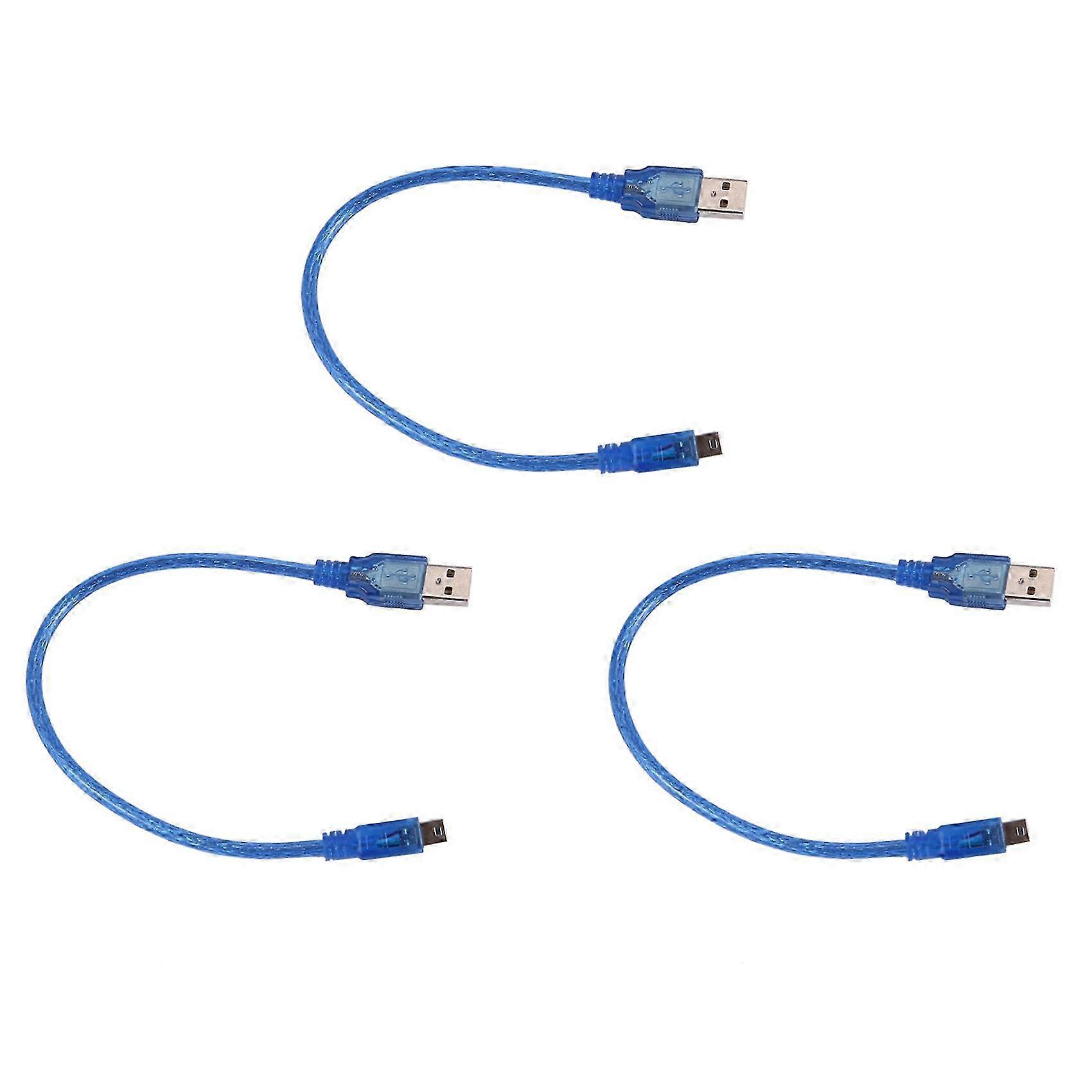 3pcs MINI USB Cable compatible with Arduino NANO Controller Board