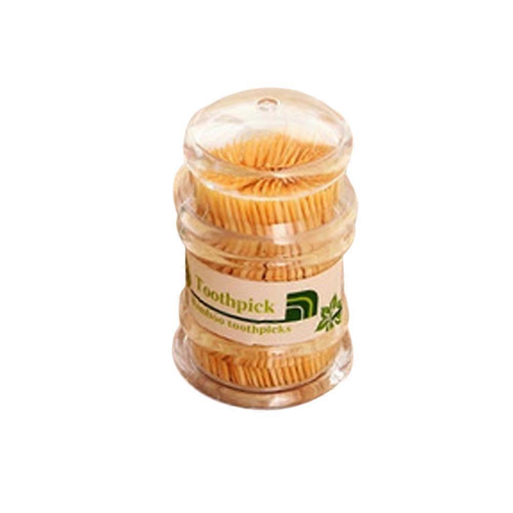 Disposable Toothpicks Creative Toothpick Bottle Shape for Daily Use 250Pcs