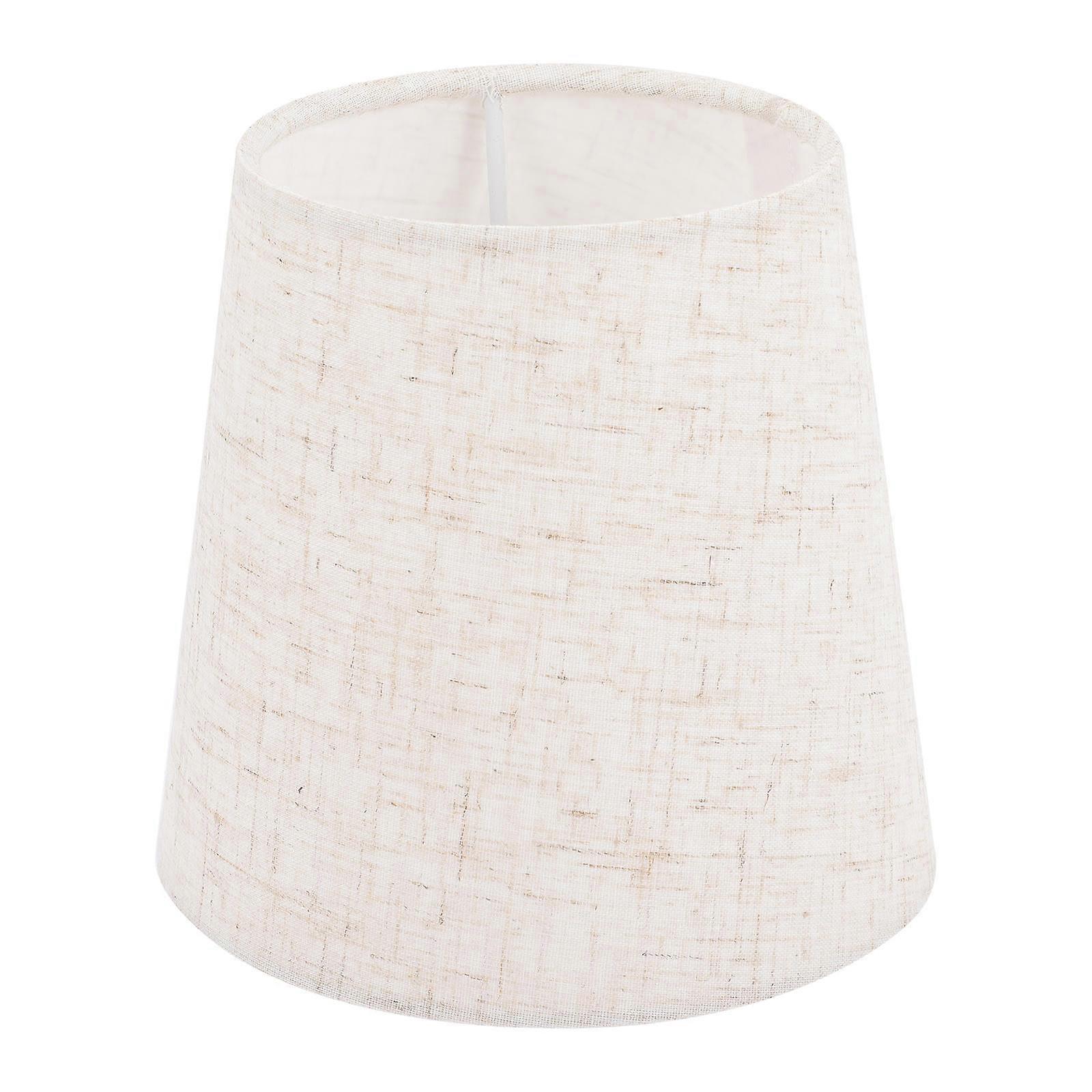 Fabric Cloth Lamp Shade for Table Light E14 Ivory Durable Design
